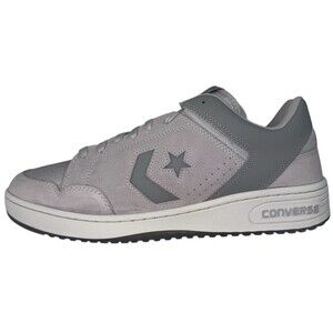 Converse Womens Size 16.5 Sneakers Shoes Weapon Low Gray Leather A10599C New